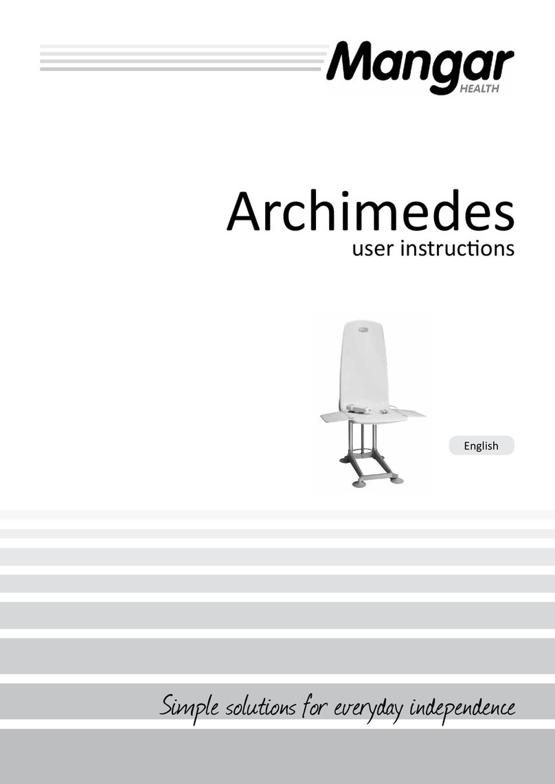 Mangar Health Archimedes User instructions Mangar Health Archimedes User instructions
