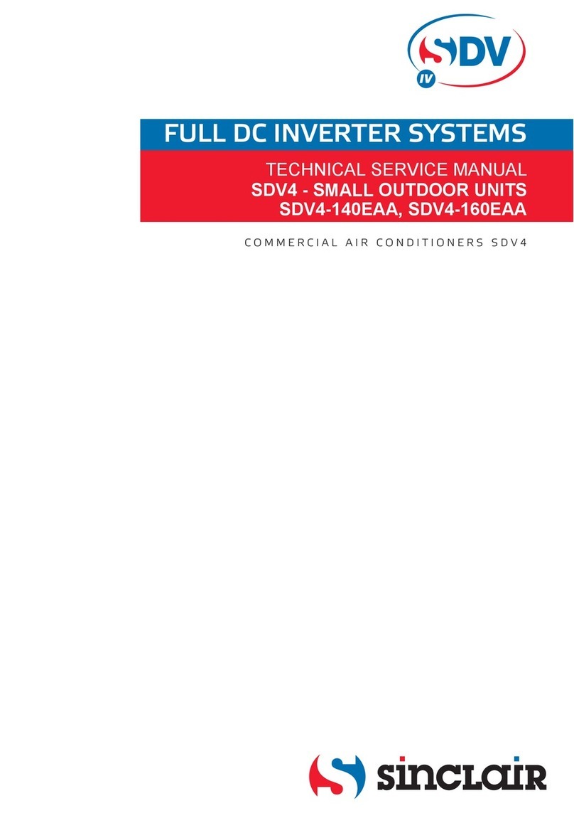 Sinclair SDV4 series Operating manual Sinclair SDV4 series Operating manual