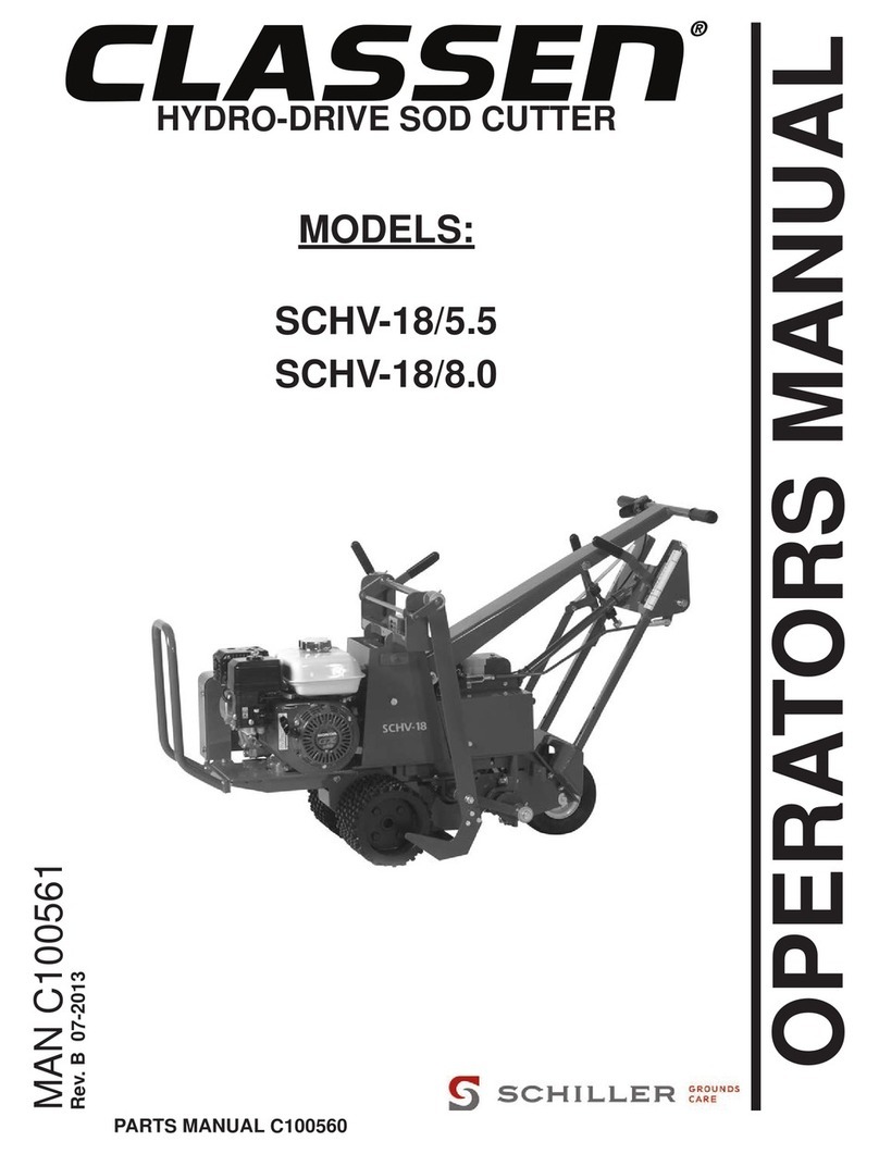 Schiller Classen SCHV-18/5.5 Operator's manual