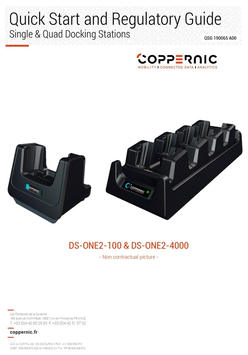 Coppernic DS-ONE2-100 Quick Start and Regulatory Guide