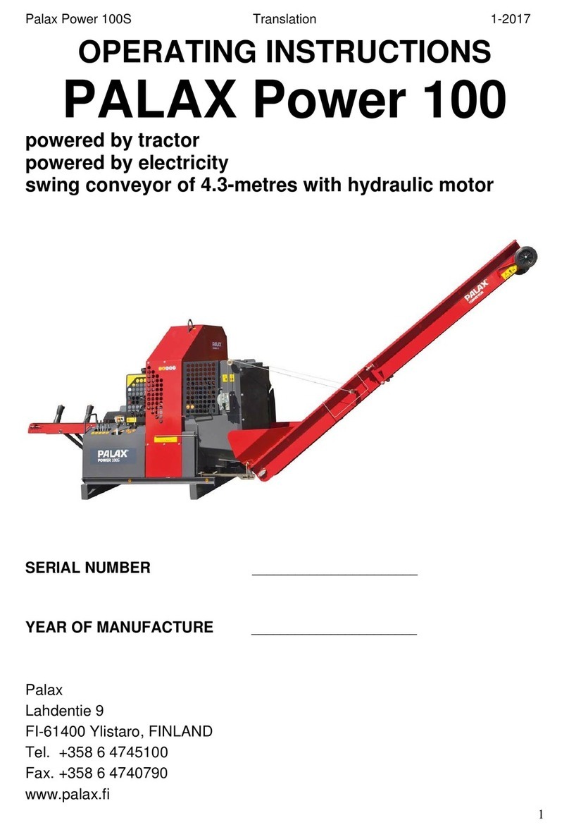 Palax Power 100S operating instructions
