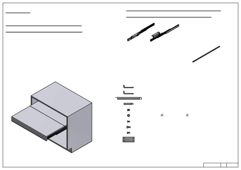 Hafele Opla' 1-901-012 Assembly instructions