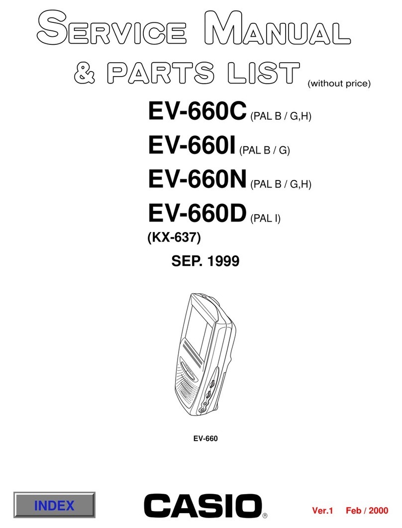 Casio EV-660C User manual Casio EV-660C User manual