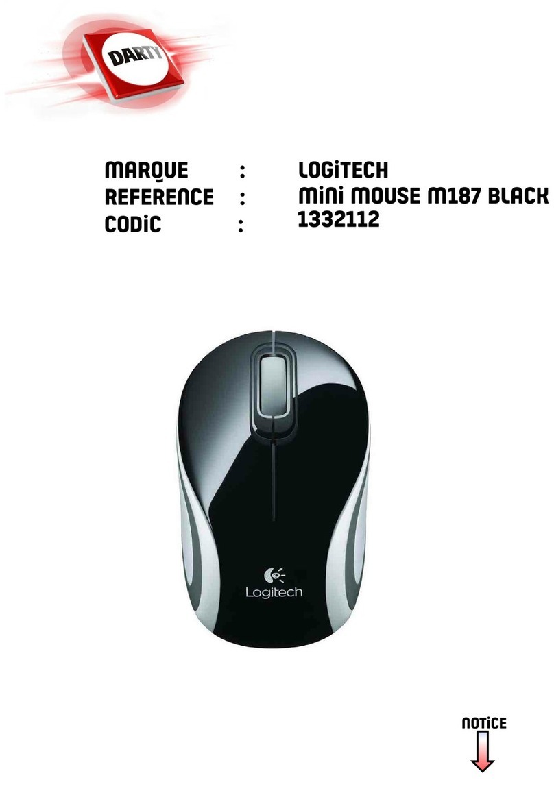 Logitech M187 User manual Logitech M187 User manual