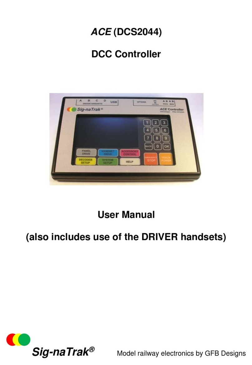 GFB Sig-naTrak ACE user manual