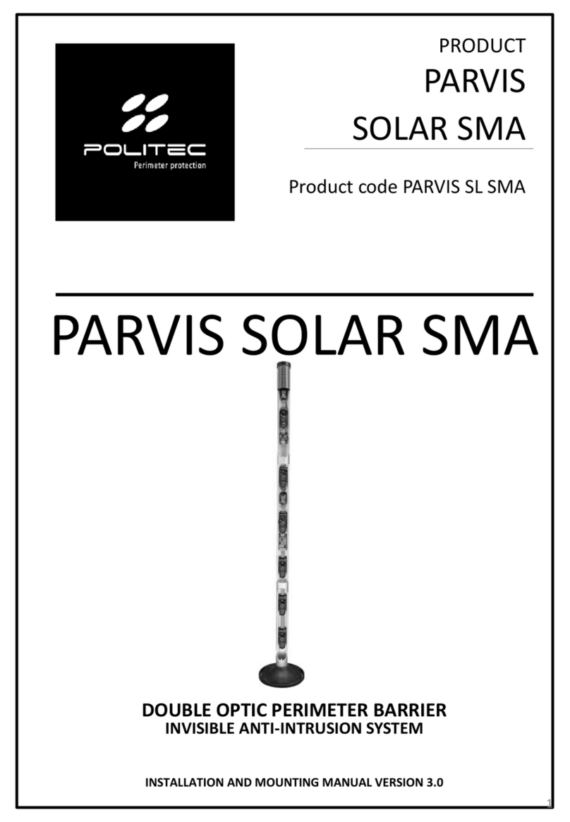 Politec Parvis Solar SMA Manual