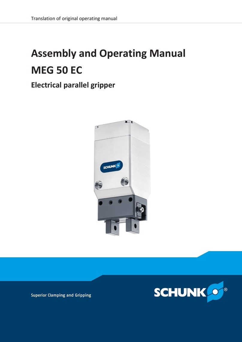 SCHUNK MEG 50 EC Assembly and operating manual