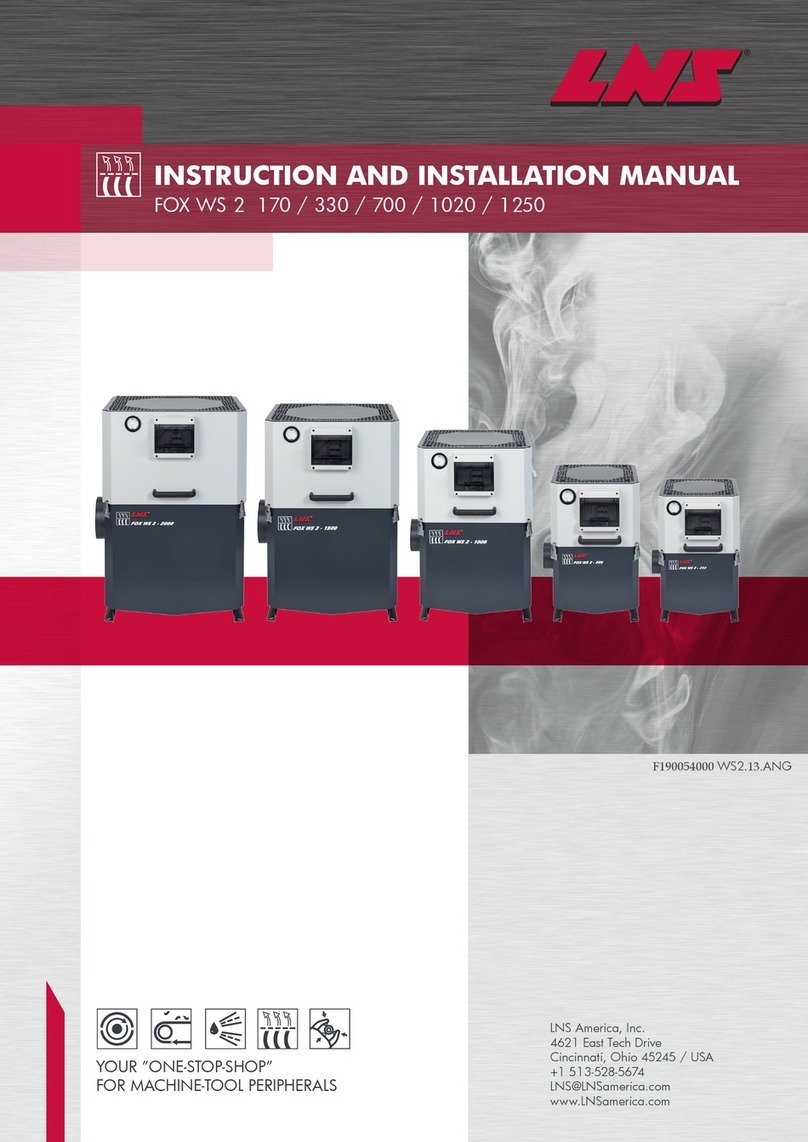 LNS FOX WS 2 170 Instruction and installation manual