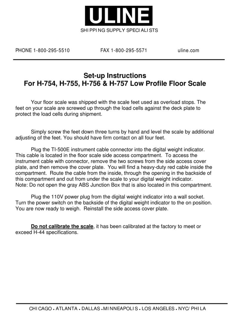 U-Line H-754 Setup instructions