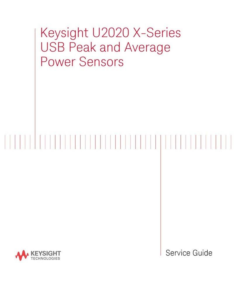 Keysight Technologies U2020 X Series User manual
