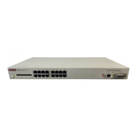 Digital Networks DECserver 716 Installation and user guide