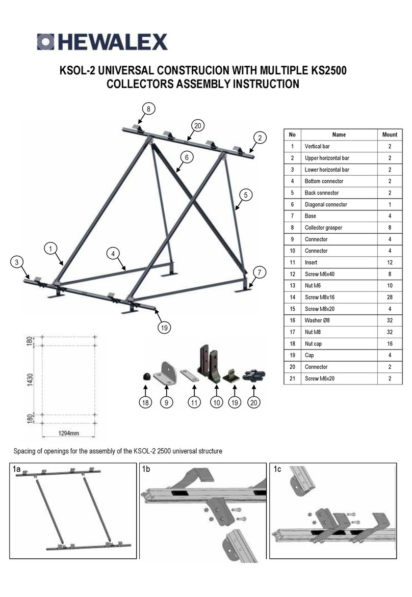 Hewalex KSOL-2 Assembly instruction