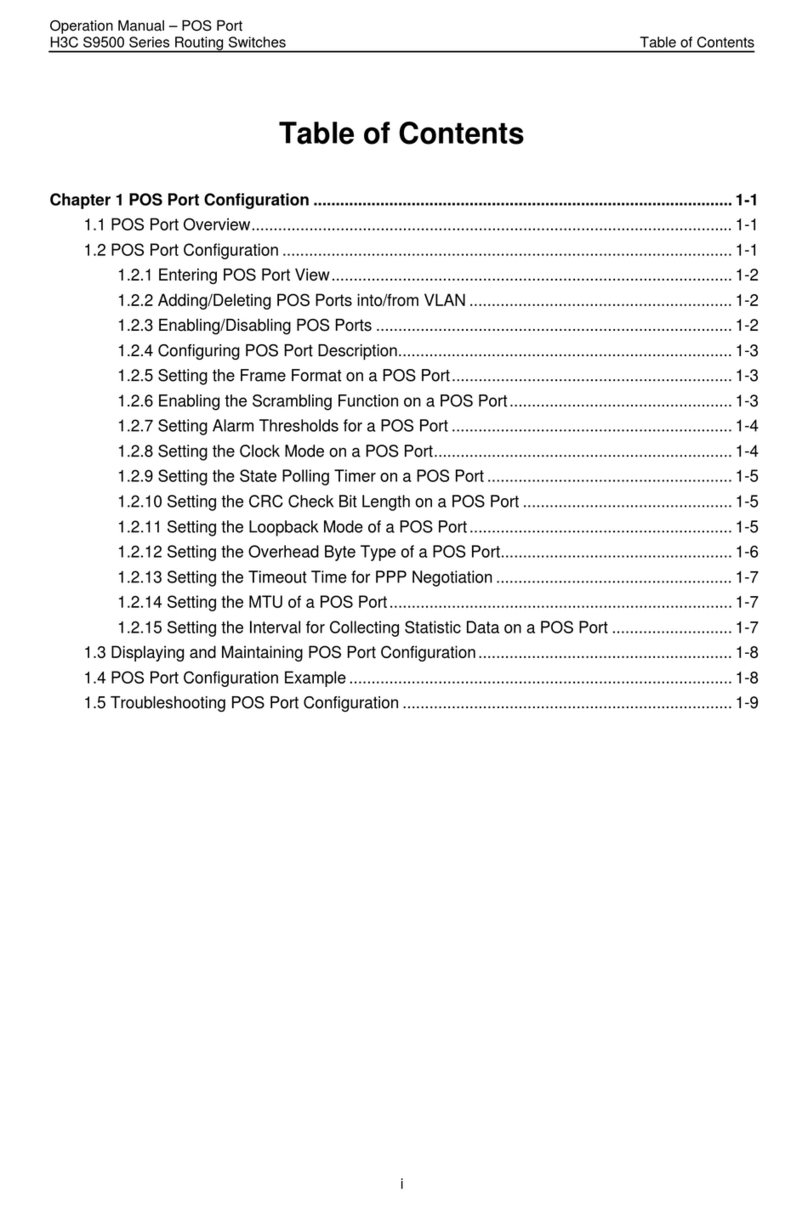 H3C S9500 Series User manual