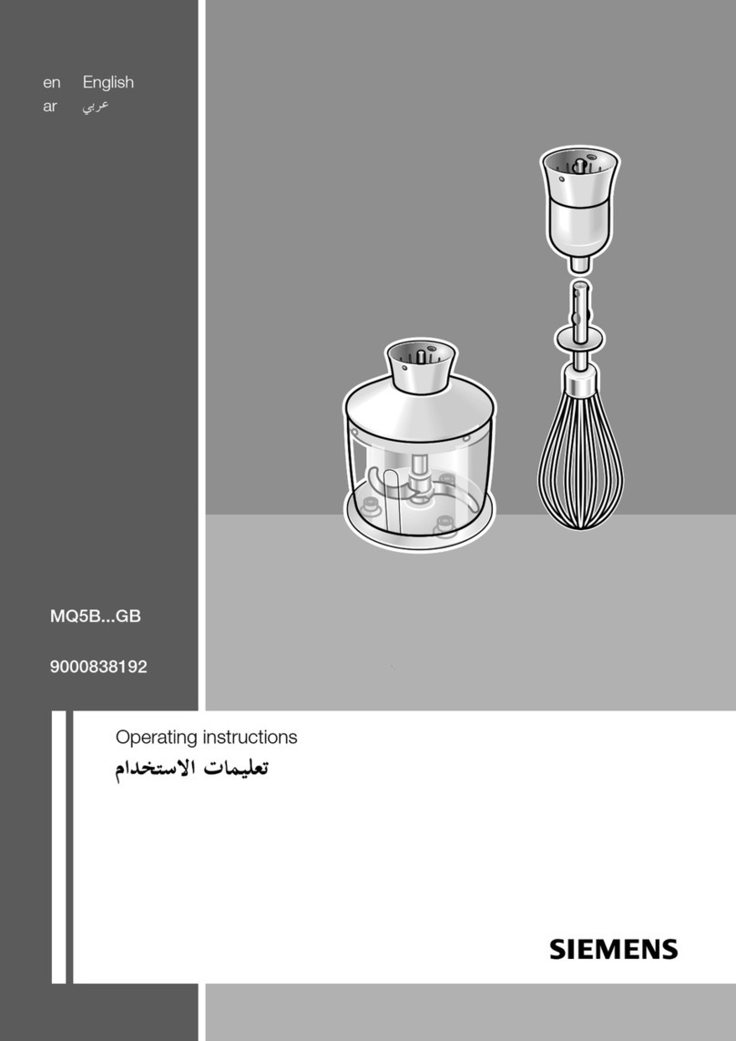 Siemens MQ5B GB Series User manual