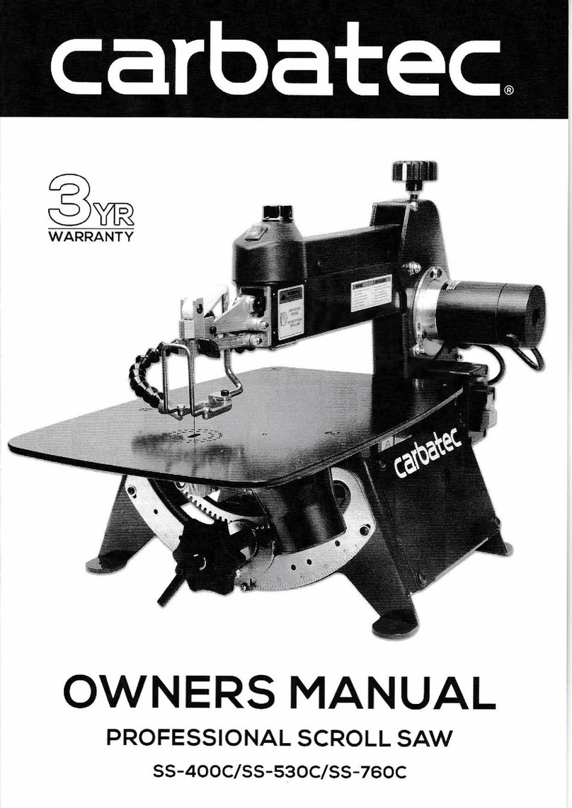 Carbatec SS-400C User manual Carbatec SS-400C User manual