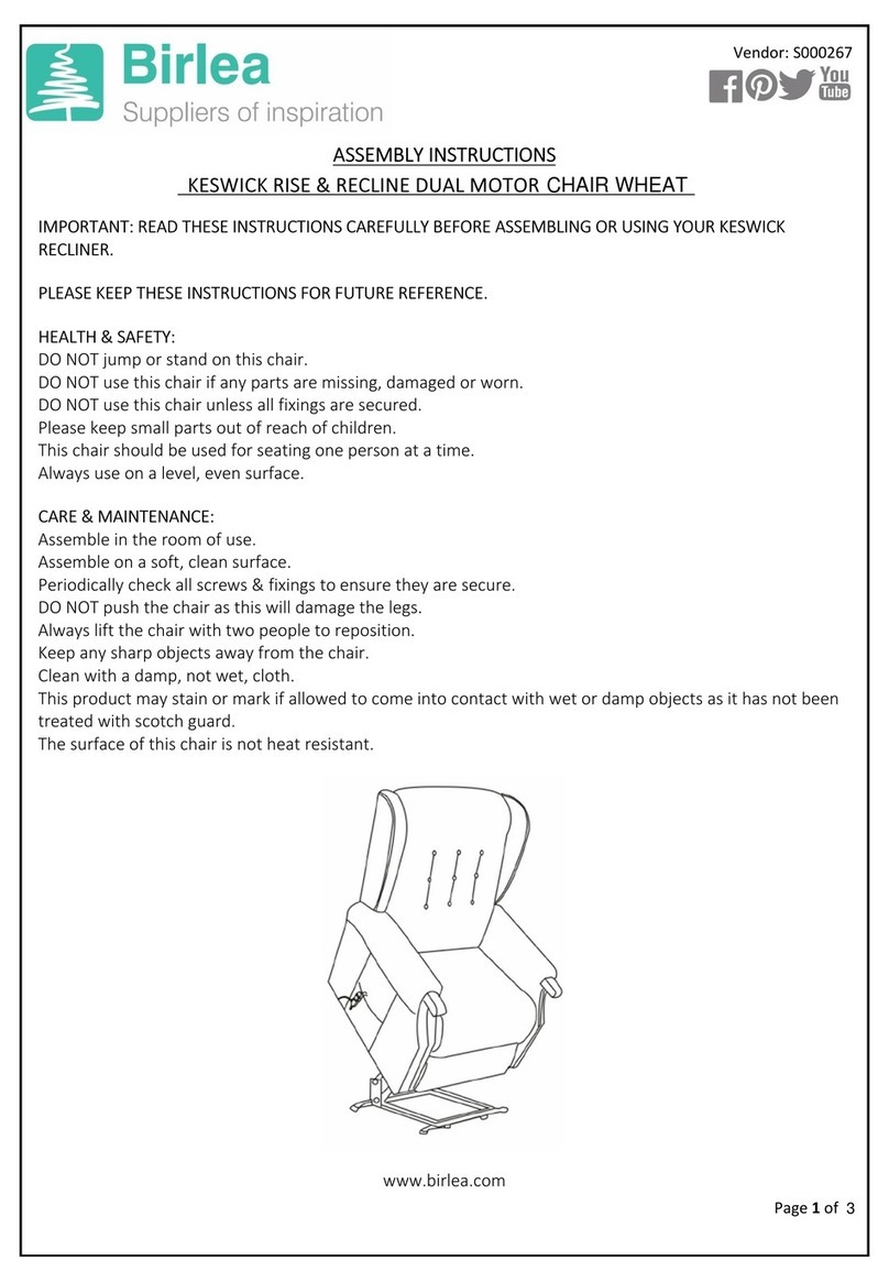 Birlea Keswick User manual