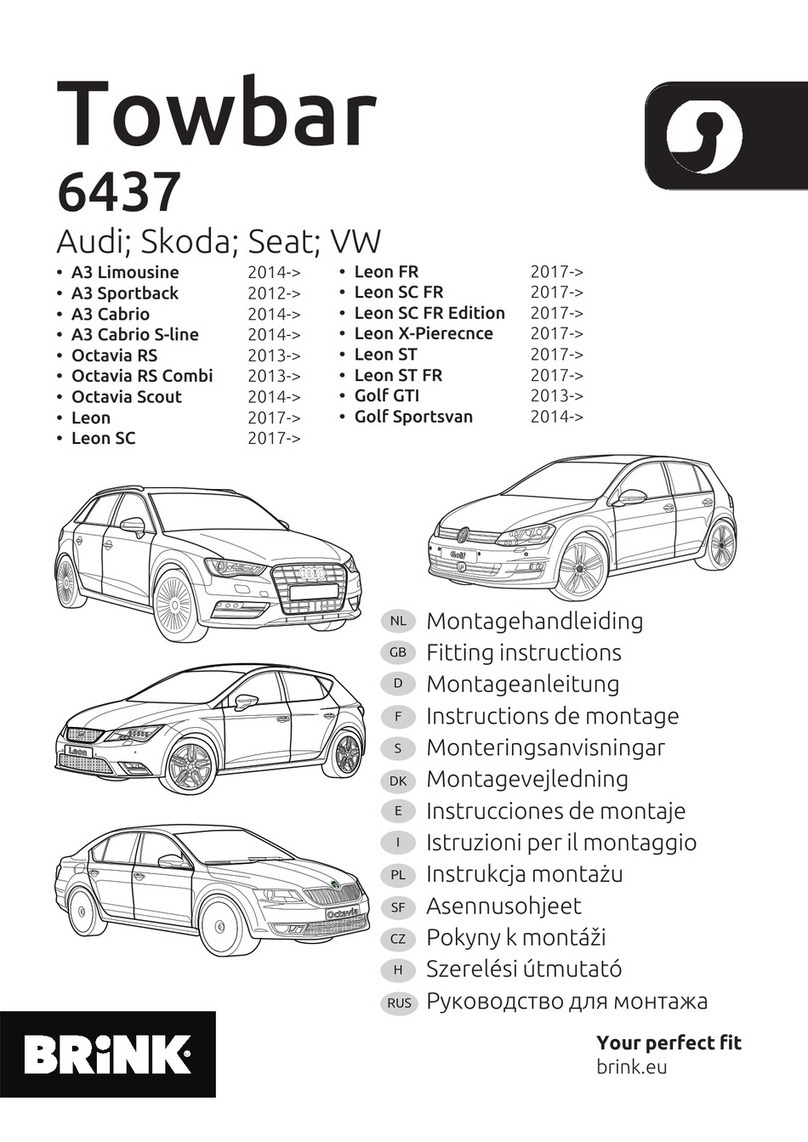 Brink 6437 Fitting instructions