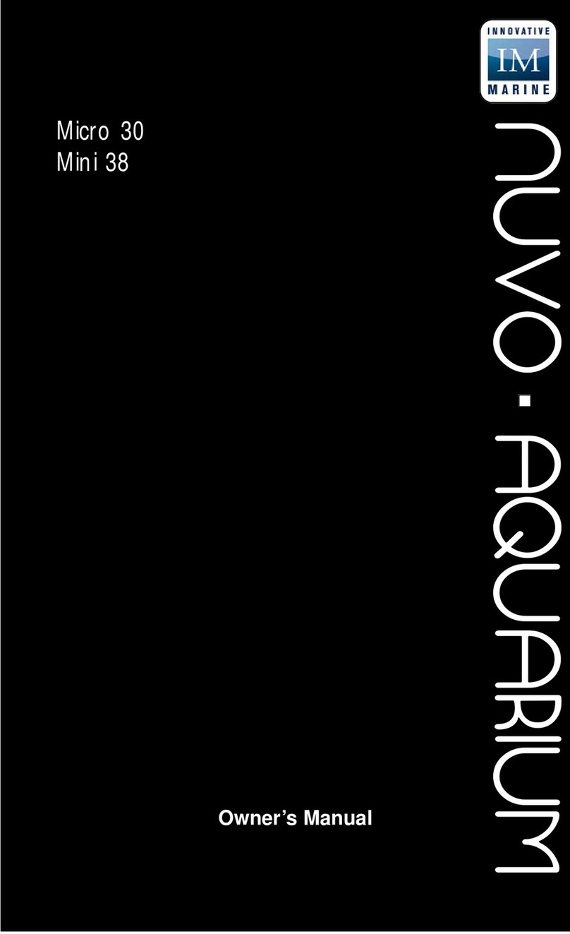 Innovative Marine NUVO AQUARIUM Micro 30 owner's manual