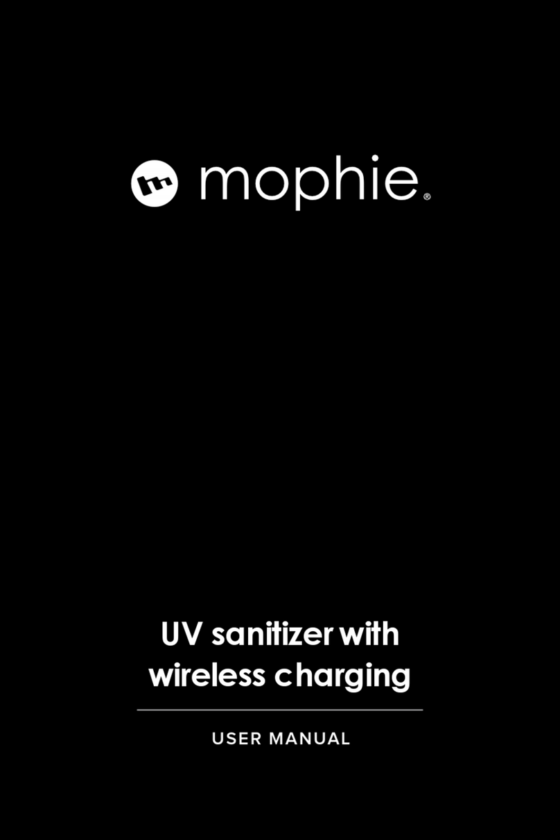 Mophie MUV-WC-201 user manual