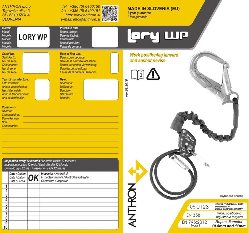 Anthron LORY WP manual