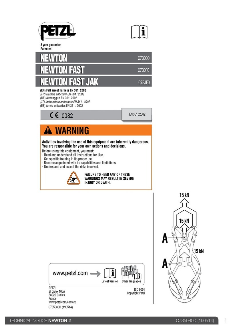 Petzl NEWTON C73000 manual Petzl NEWTON C73000 manual