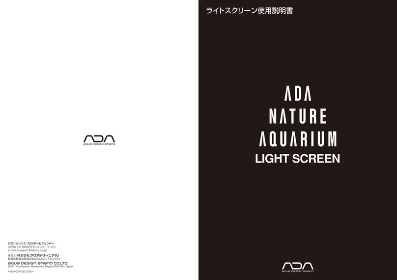 A/DA LIGHT SCREEN 60 instruction manual