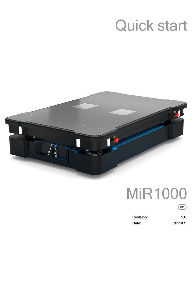 Mobile Industrial Robots MiR1000 quick start