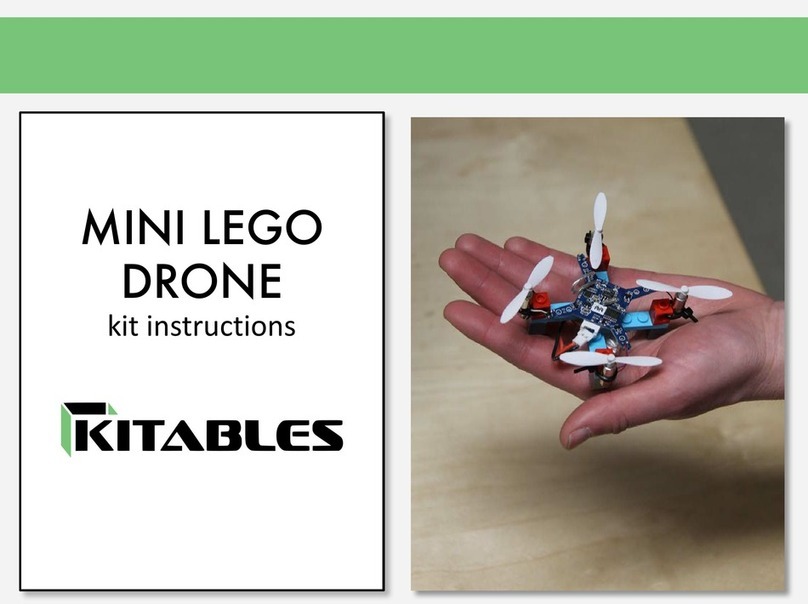 Kitables Mini Lego Drone instructions