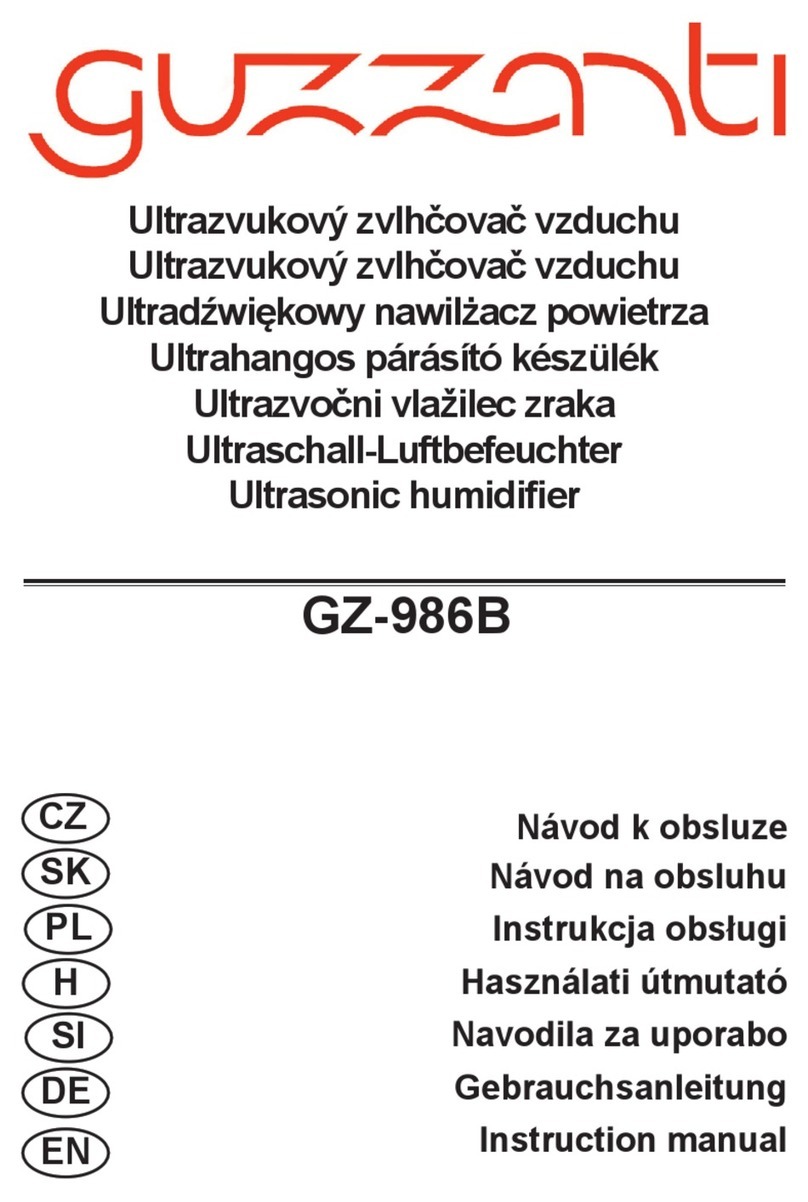 Guzzanti GZ-986B instruction manual