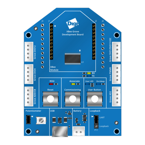 Digi XBee Grove Development Board Series User manual