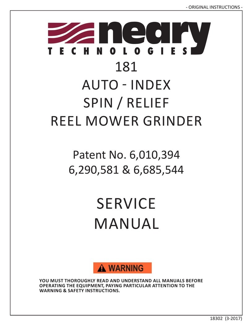 Neary 181 User manual