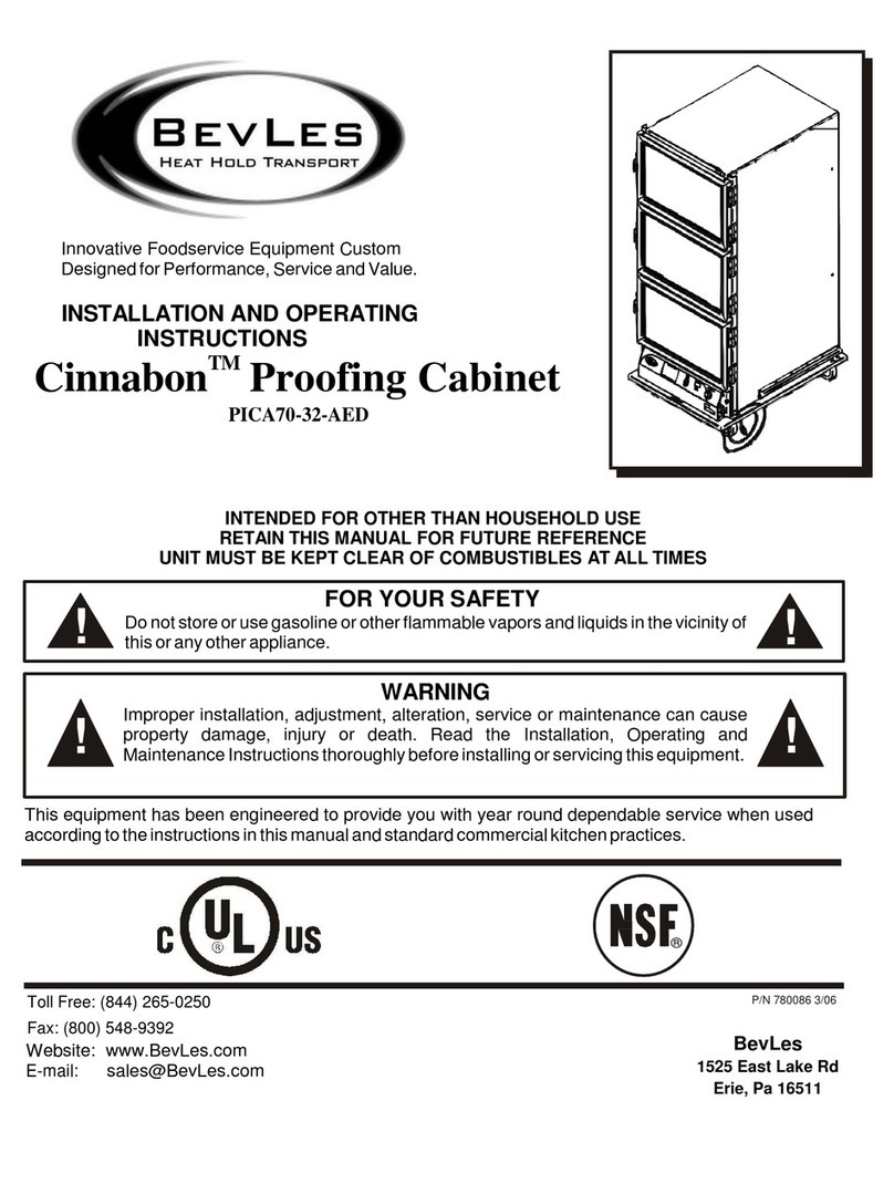 BevLes Cinnabon PICA70-32-AED User manual