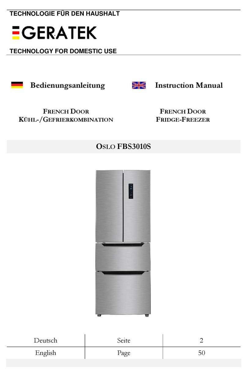 GERATEK OSLO FBS3010S User manual