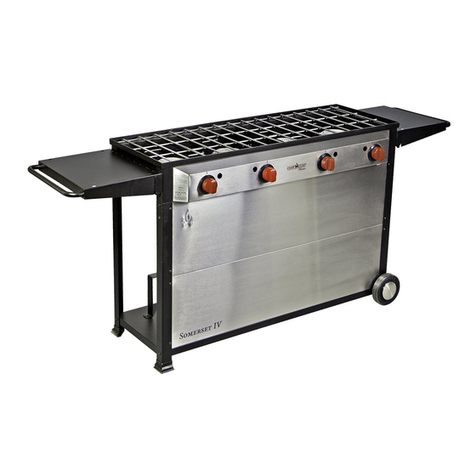 Camp Chef Home Somerset IV User manual