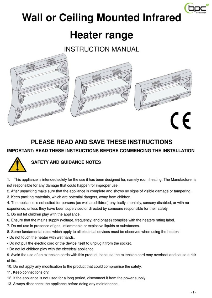 BPC 447602 User manual