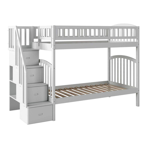 Atlantic WESTBROOK STAIRCASE BOOKSHELF User manual Atlantic WESTBROOK STAIRCASE BOOKSHELF User manual