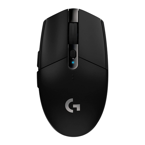 Logitech G305 LIGHTSPEED User manual Logitech G305 LIGHTSPEED User manual