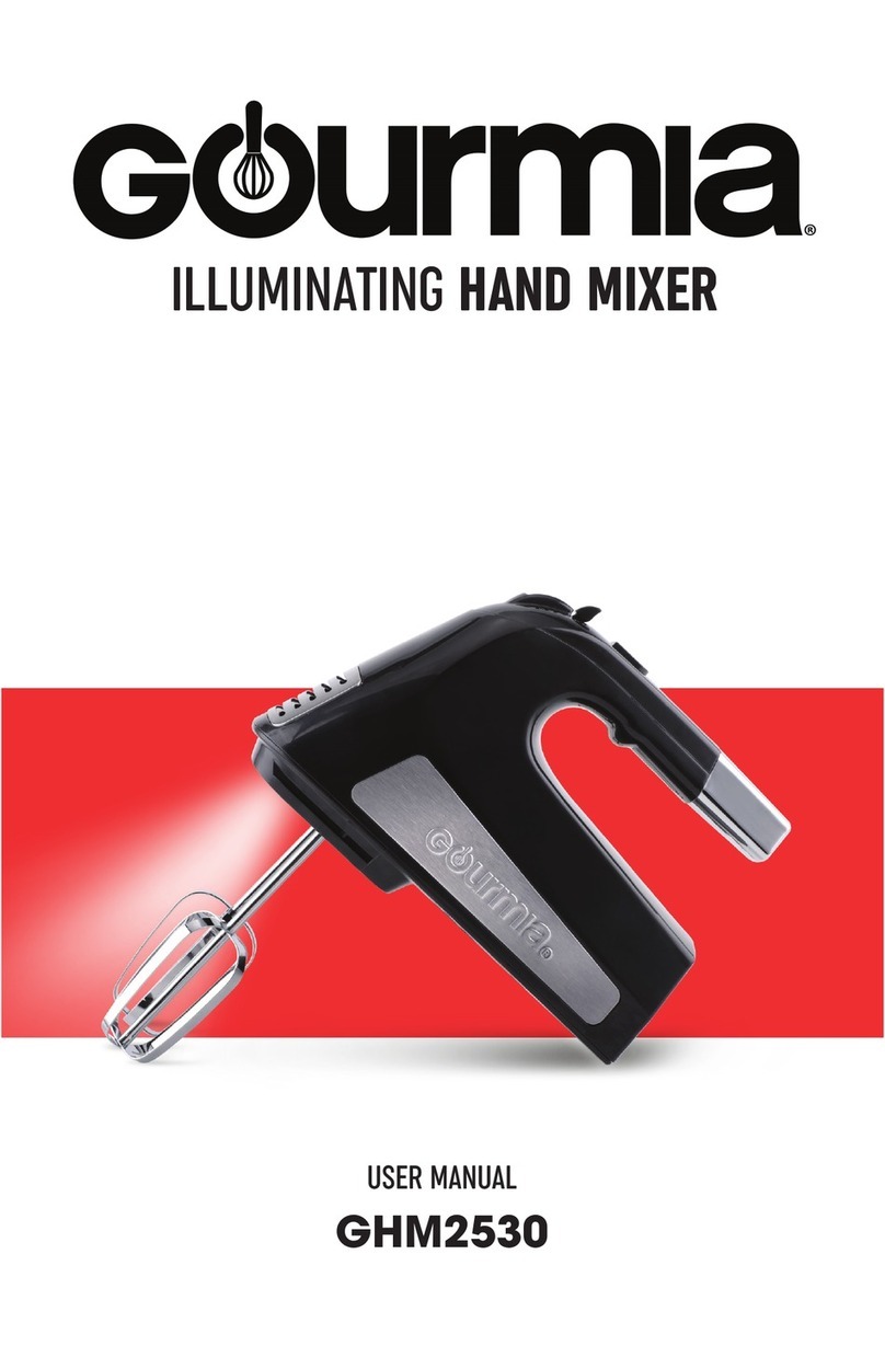Gourmia GHM2530 User manual