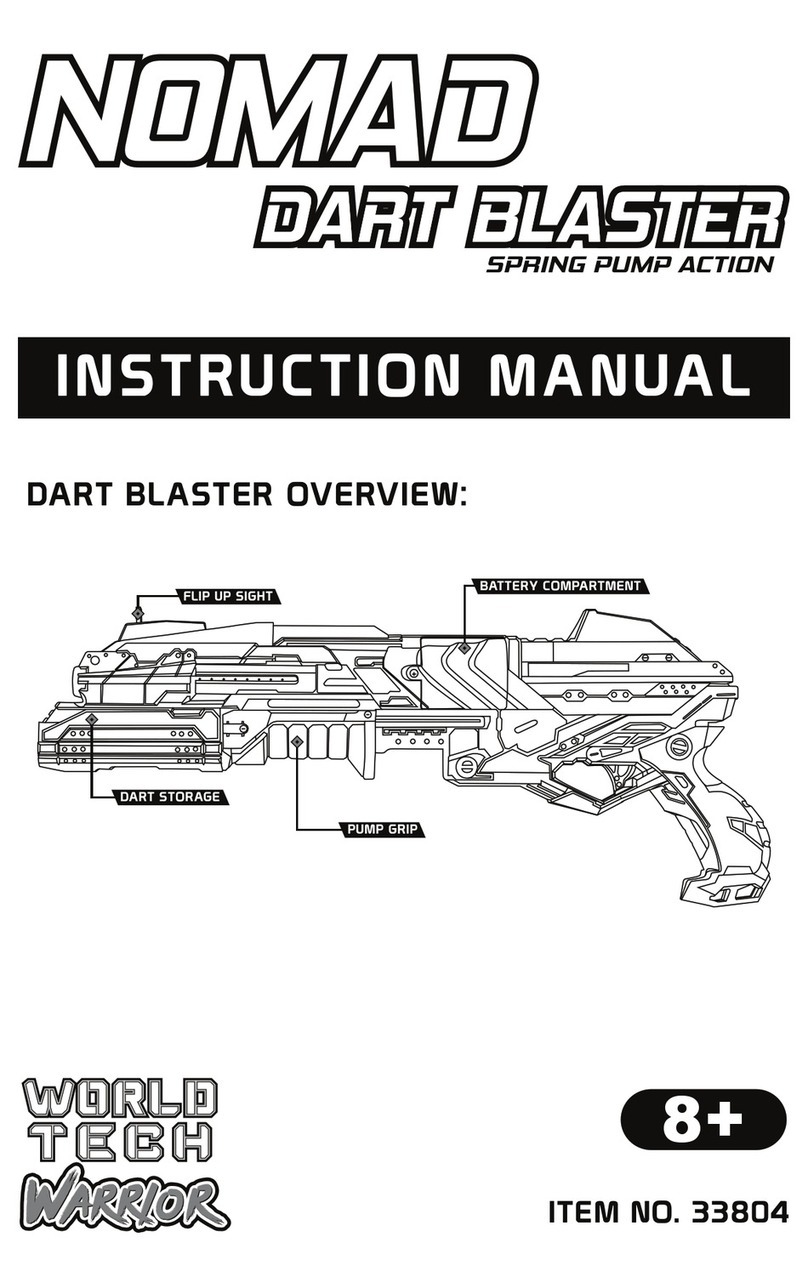 World Tech Toys Warrior Nomad Dart Blaster Spring Pump... User manual World Tech Toys Warrior Nomad Dart Blaster Spring Pump... User manual
