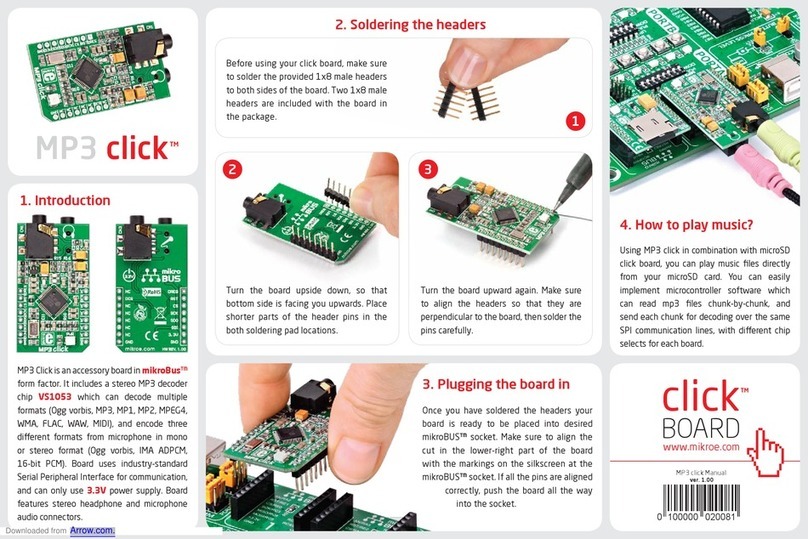 mikroElektronika Click User manual