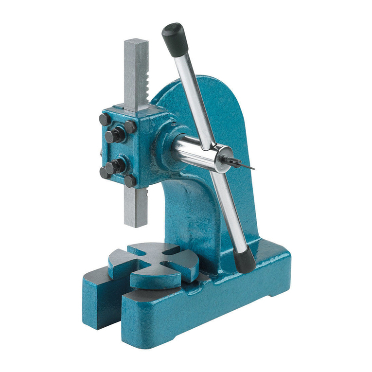 Clarke Strong-Arm ARBOR PRESS Series manual