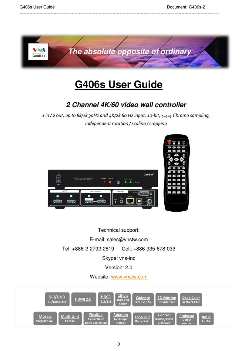 VNS GeoBox G406S user guide