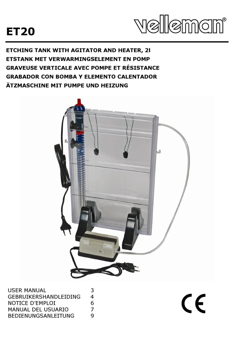 Velleman ET20 user manual