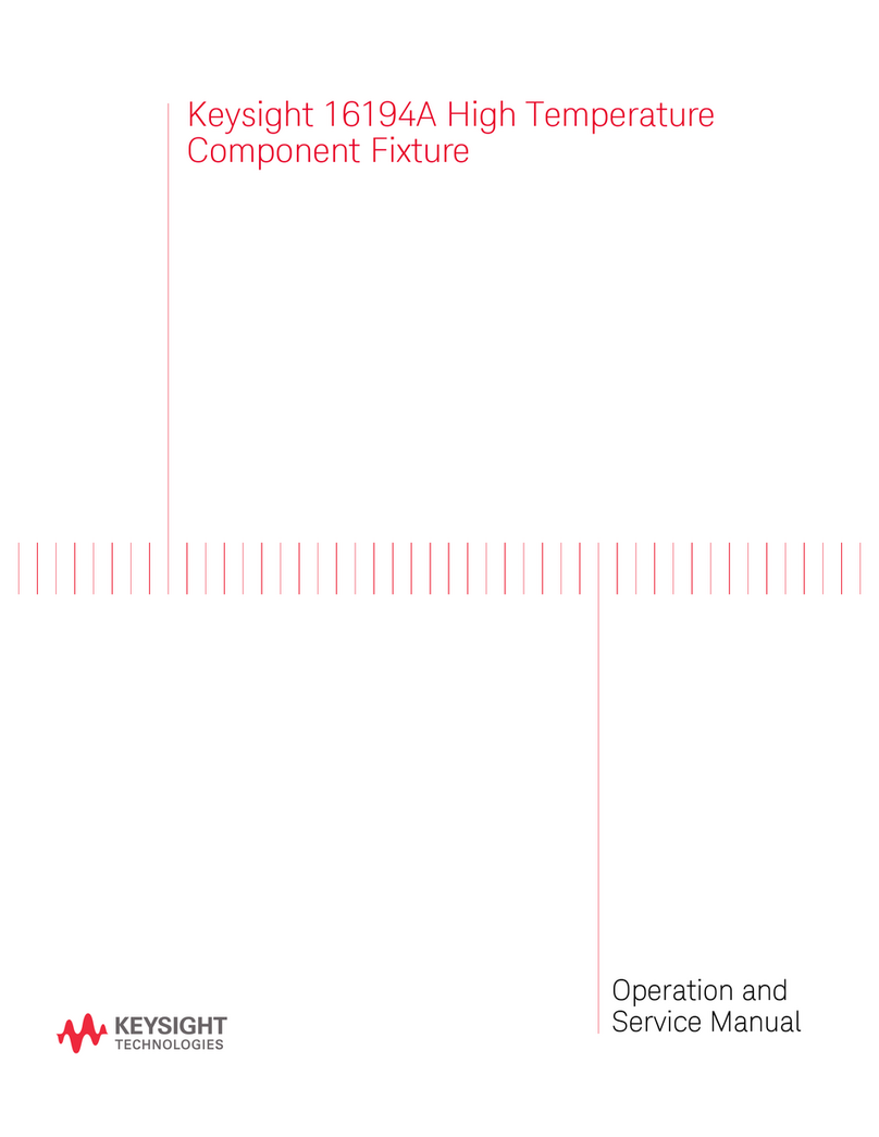 Keysight Technologies 16194A Operation manual