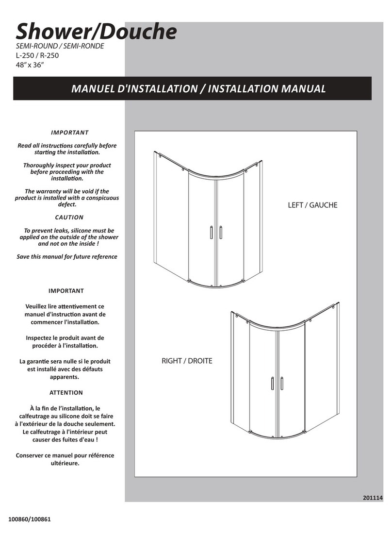 A&E L-250 installation manual