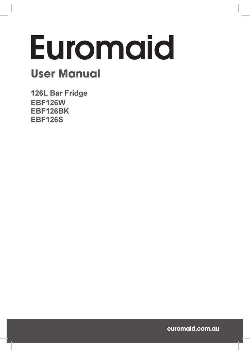 Euromaid EBF126W User manual Euromaid EBF126W User manual