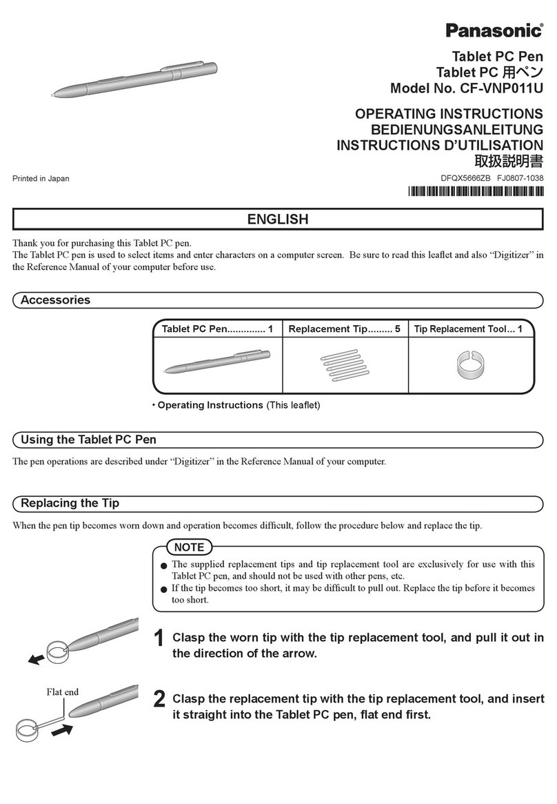 Panasonic CF-VNP011U User manual