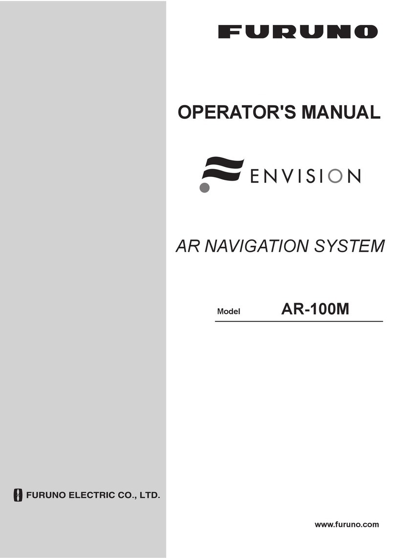 Furuno ENVISION AR-100M Operator's manual