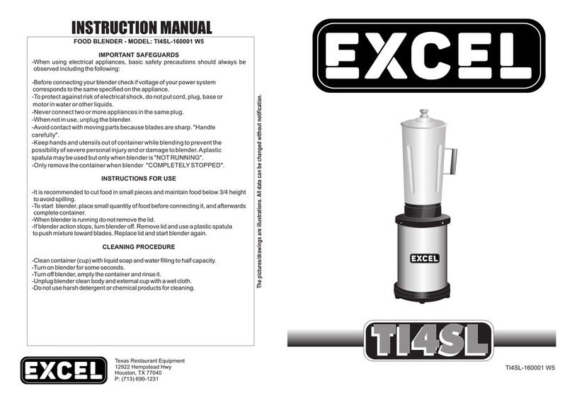 Excel TI4SL Series instruction manual