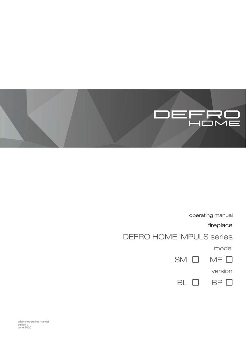 Defro Home IMPULS Series User manual